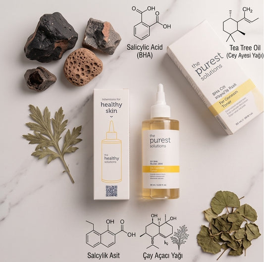 The Purest Solutions Sivilce ve Siyah Nokta Karşıtı, Gözenek Sıkılaştırıcı Salisilik Asit Tonik 200 Ml