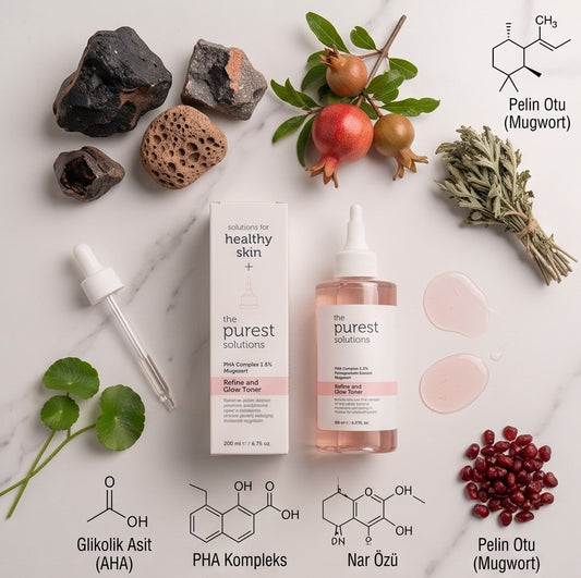 The Purest Solutions Hassas Ciltler İçin Arındırıcı ve Aydınlatıcı PHA Pembe Tonik 200 Ml