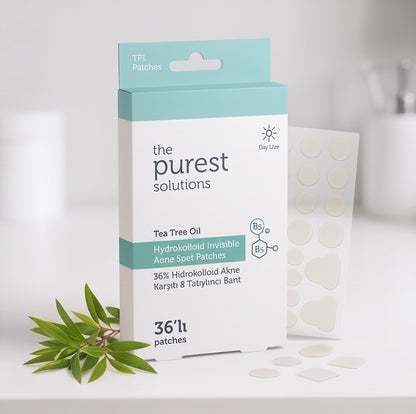The Purest Solutions Hidrokolloid Akne Karşıtı & Yatıştırıcı Bant 36'lı