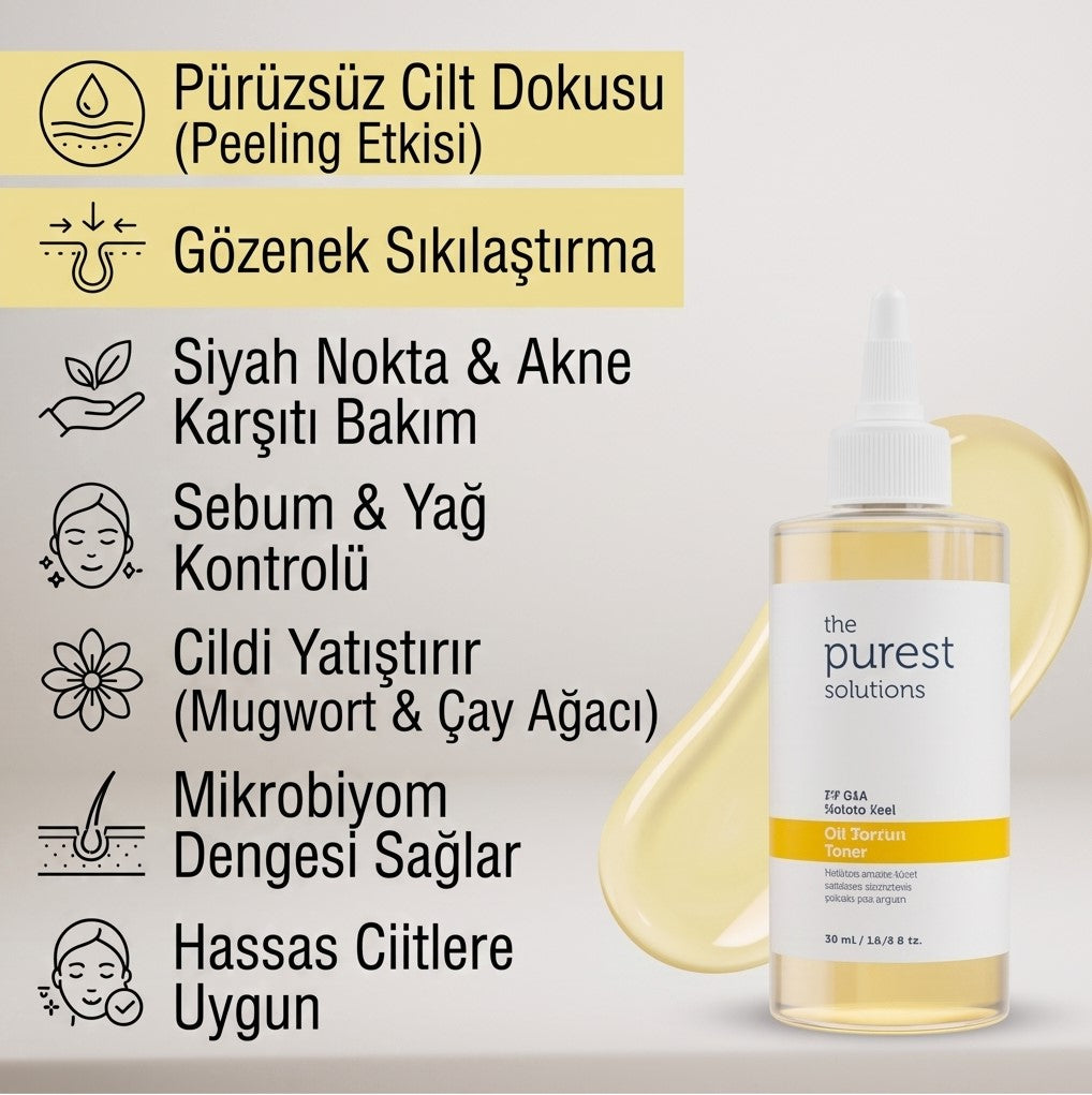 The Purest Solutions Sivilce ve Siyah Nokta Karşıtı, Gözenek Sıkılaştırıcı Salisilik Asit Tonik 200 Ml