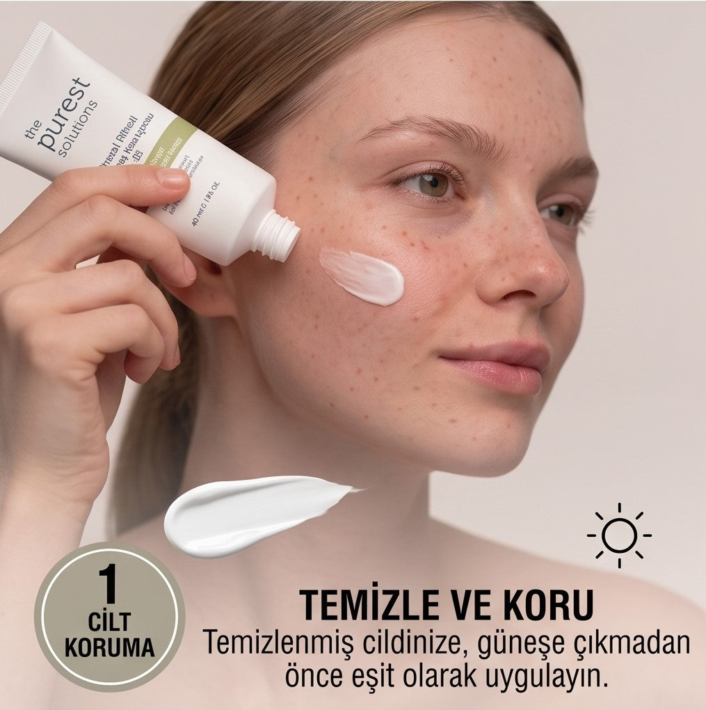 The Purest Solutions Mineral Filtreli Güneş Koruyucu Krem SPF 30, 40 ml